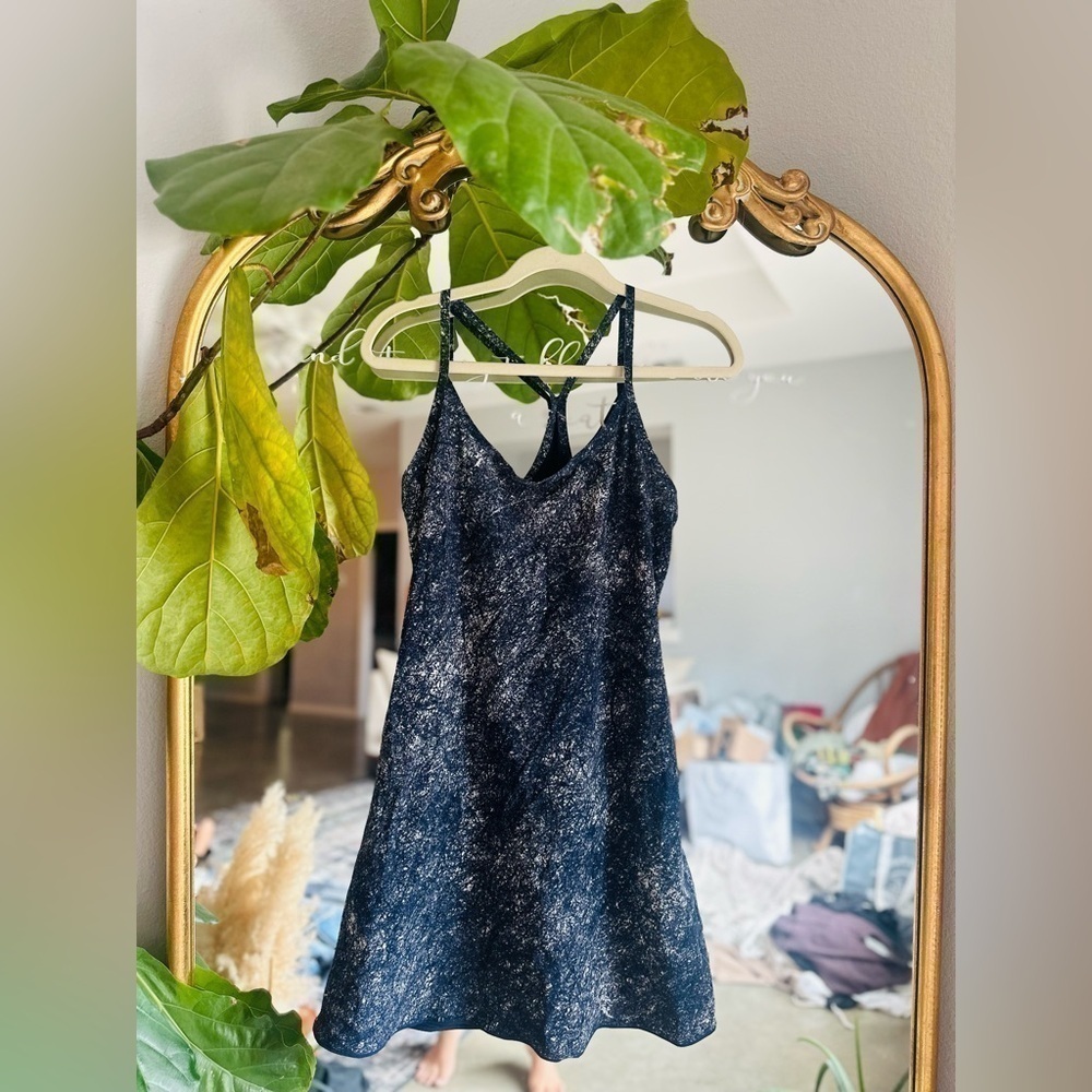 Outdoor voices navy blue athletic dress medium
